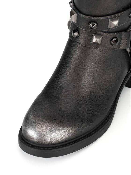 JENNY JENNY Botki WFA2882-2 Srebrny