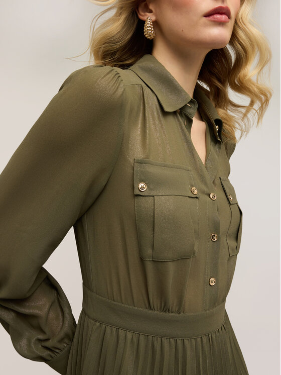 Motivi Motivi Vestito da giorno 7059Q003485N035 Verde Regular Fit