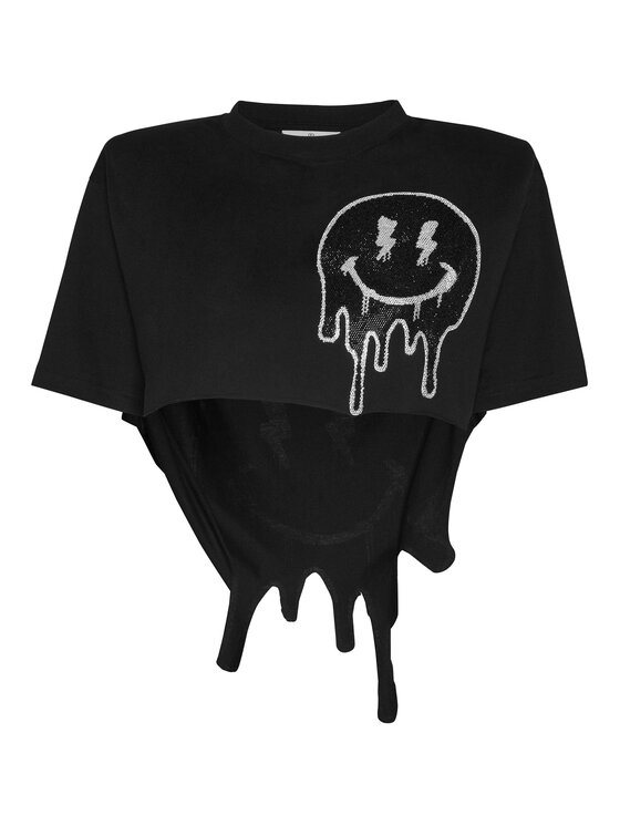 PHILIPP PLEIN PHILIPP PLEIN T-Shirt 20643 Černá Regular Fit