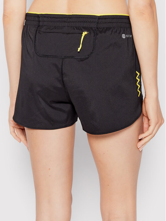 Pantaloncini sportivi Run Fast HA4292 Nero Regular...