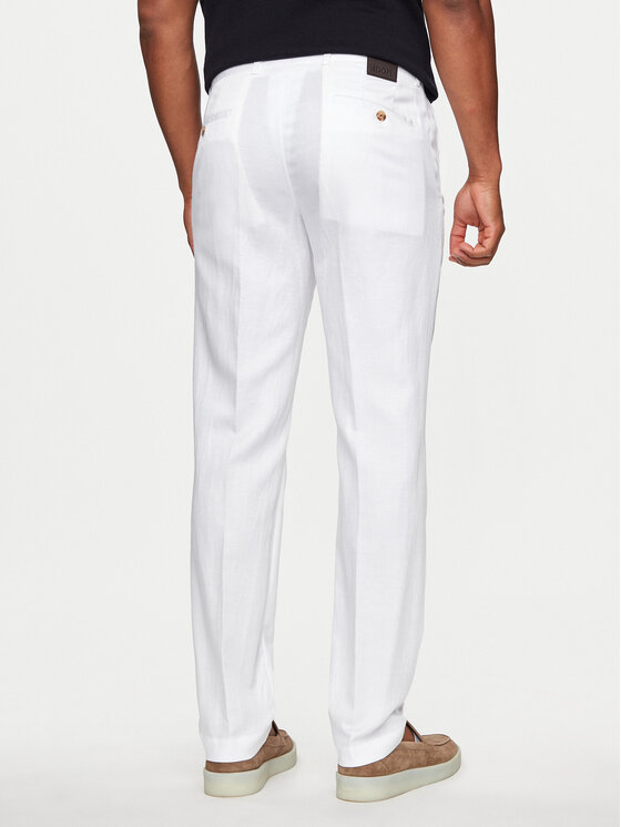 JOOP! JOOP! Chinosy Hank 30042199 Écru Slim Fit
