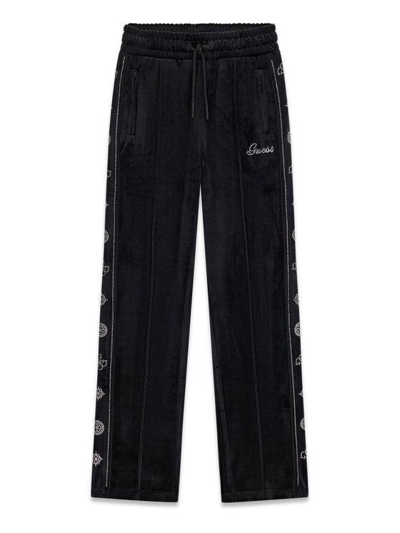 Guess Guess Παντελόνι φόρμας J6BB15 K7266 Μαύρο Slim Fit