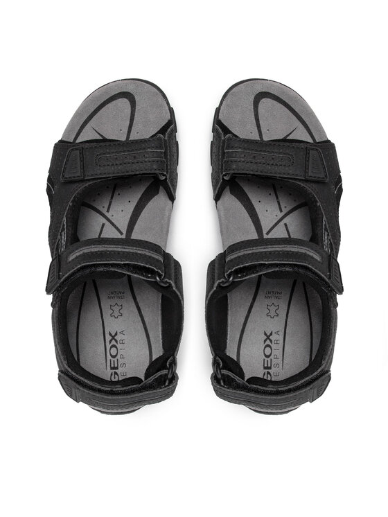 Geox Geox Sandále U S.Strada D U8224D 050AU C9310 Čierna