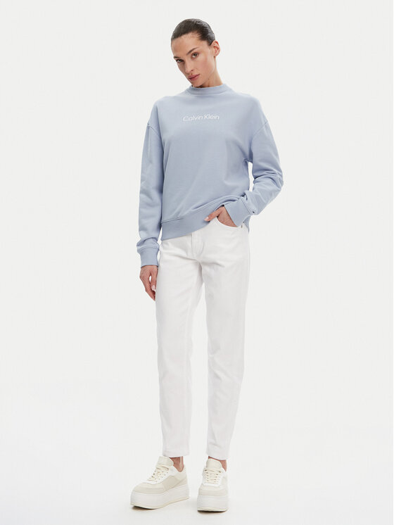 Calvin Klein Calvin Klein Jeansy K20K208261 Bílá Slim Fit