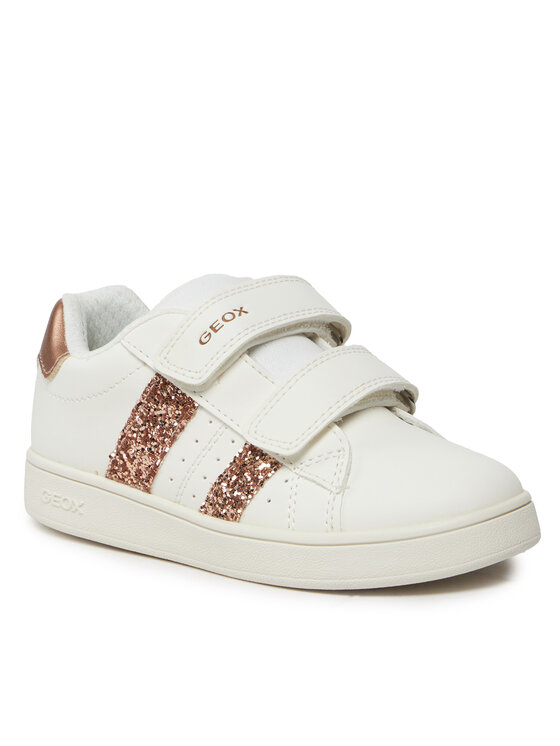 Geox Geox Sneakersy J Eclyper Girl J45LRA 000BC C1ZH8 S Biela