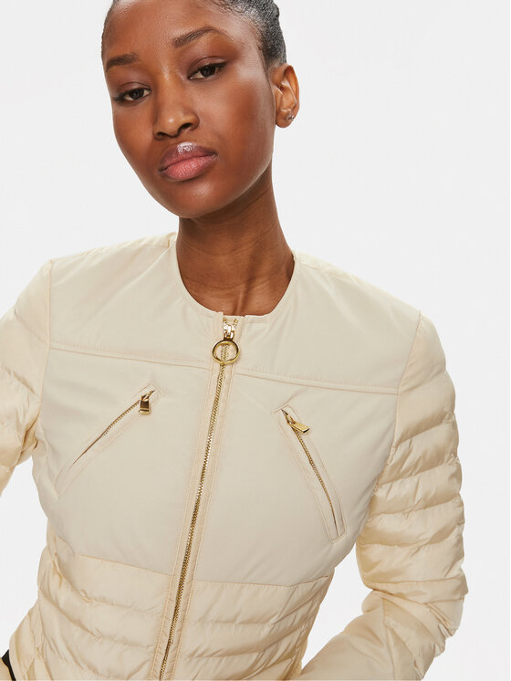 PINKO PINKO Geacă 101697 A11P Écru Regular Fit
