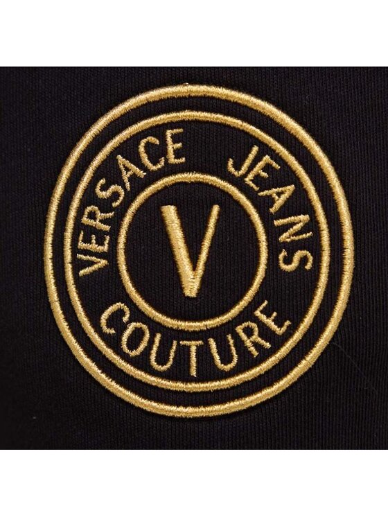Versace Jeans Couture Versace Jeans Couture Spodnie dresowe 76HAAT02 CF01T G89 Czarny Regular Fit