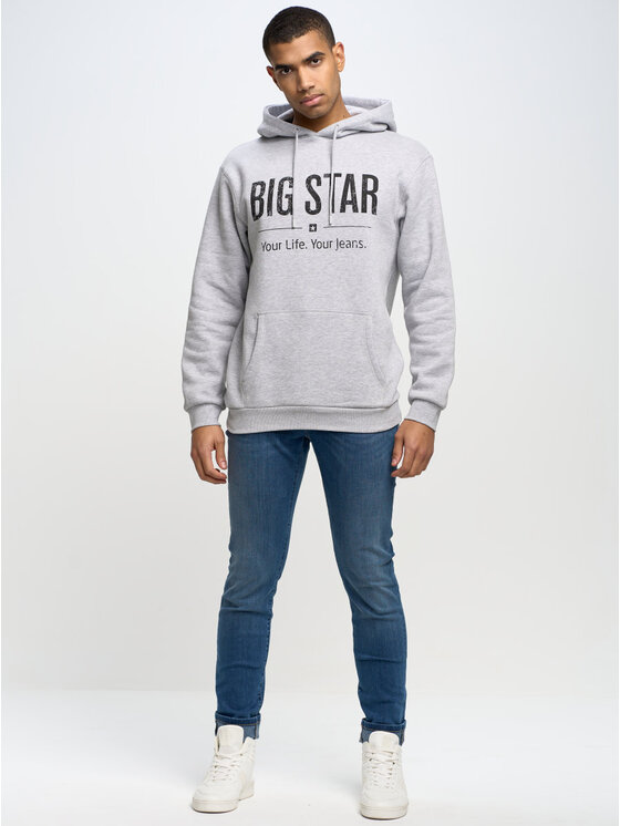 BIG STAR BIG STAR Bluza ashlyno_901 Szary Regular Fit