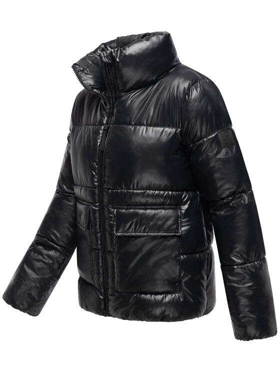 Navahoo Navahoo Kurtka zimowa Eispacht Czarny Regular Fit