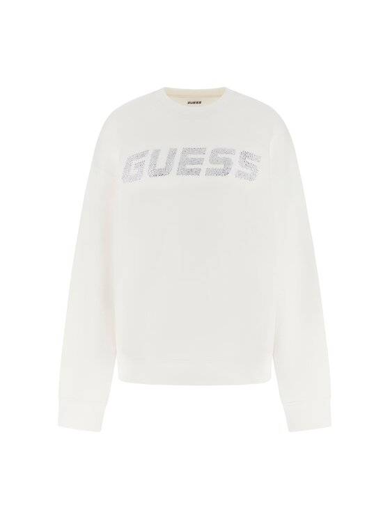 Guess Guess Bluza 169847 Biały Classic Fit