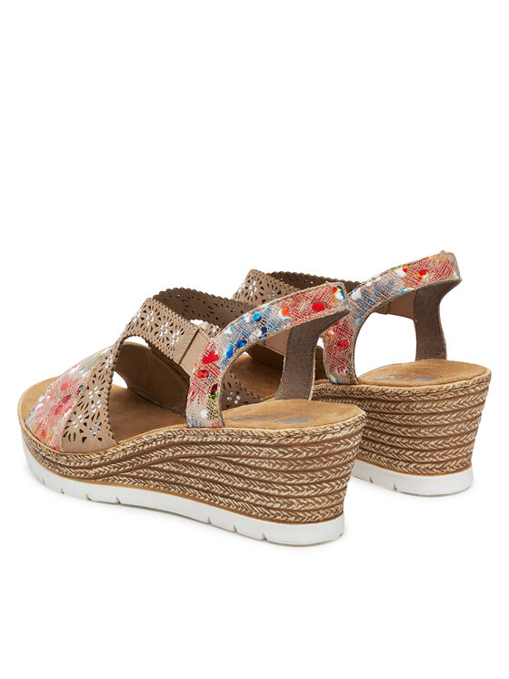 Rieker Rieker Sandali 61916-90 Beige