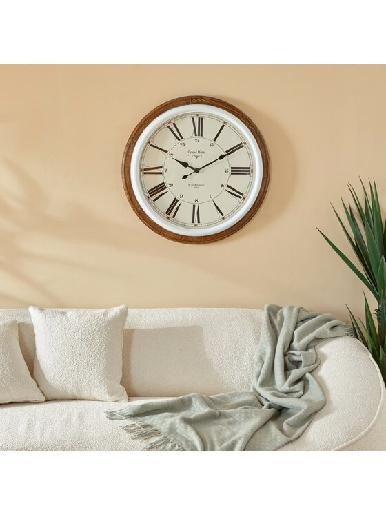 MIAhome MIAhome Zegar ścienny MDF Grand Hotel 68 cm Kolorowy