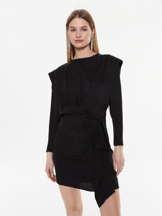 IRO IRO Coctailkleid Hiari AS094 Schwarz Regular Fit