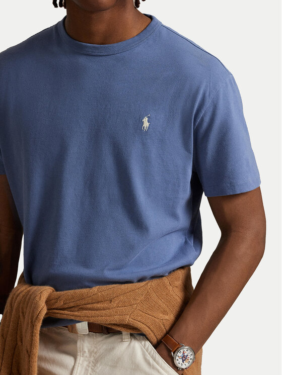Polo Ralph Lauren Polo Ralph Lauren T-Shirt 710916698029 Modrá Regular Fit