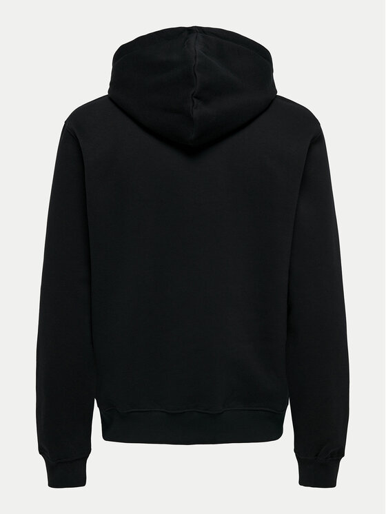 Only & Sons Only & Sons Μπλούζα Curated 22030921 Μαύρο Regular Fit