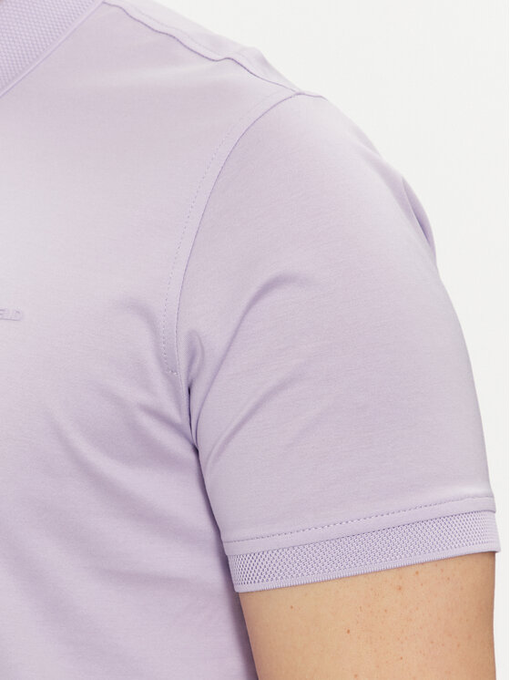 KARL LAGERFELD KARL LAGERFELD Polokošile 745000 542200 Fialová Regular Fit
