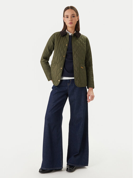 Barbour Barbour Pārejas jaka Annandale LQU0475OL91 Zaļš Regular Fit