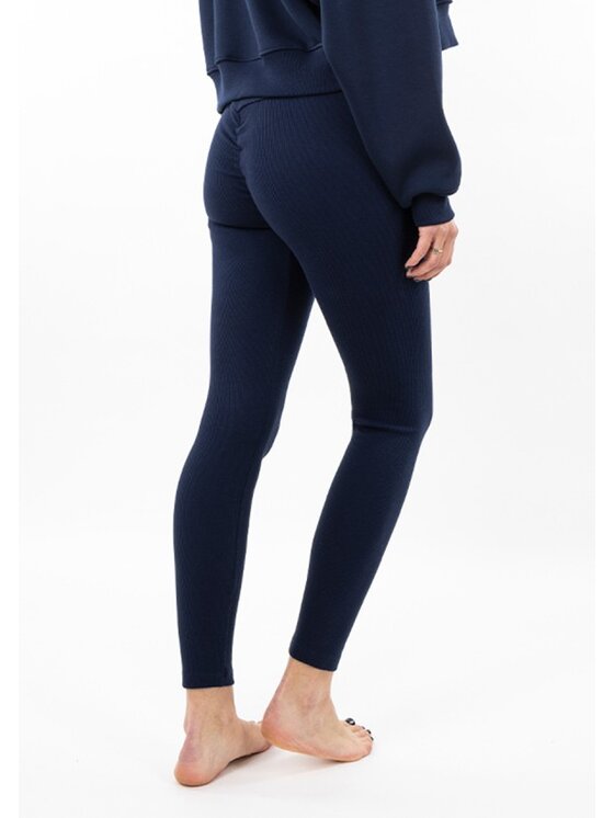 DKaren Sport DKaren Sport Legginsy LDK-K-B14 Granatowy Classic Fit