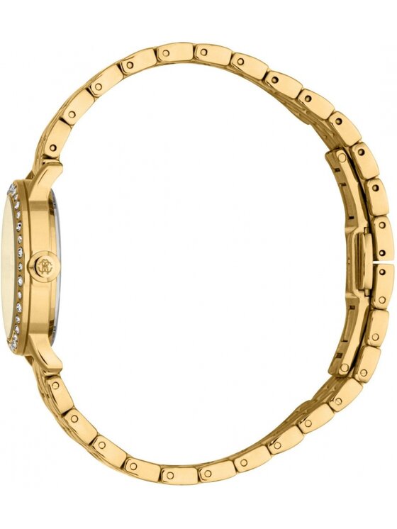 Roberto Cavalli Roberto Cavalli Zegarek RC5L119M0065 Złoty