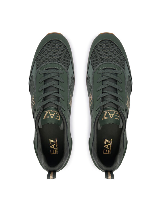 EA7 Emporio Armani EA7 Emporio Armani Sneakersy 7X000334 AF18610 MZ583 Zielony