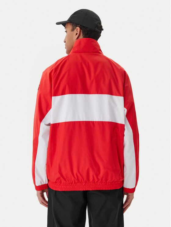 Kappa Kappa Geacă de vânt Authentic Sullix 382568W Roșu Oversize