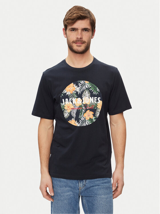 Jack&Jones Jack&Jones T-Shirt Chill 12248072 Dunkelblau Standard Fit