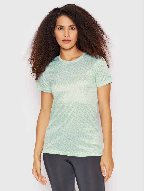Regatta Športna majica Fingal RWT231 Zelena Regular Fit