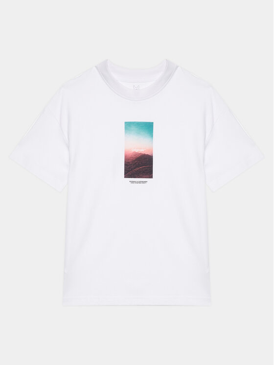 Jack&Jones Junior Jack&Jones Junior T-krekls Vesterbro 12253960 Balts Loose Fit