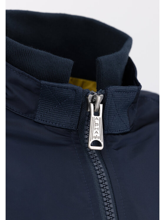 Alpha Industries Alpha Industries Kurtka bomber Falcon II Bomber Jacket Błękitny Regular Fit