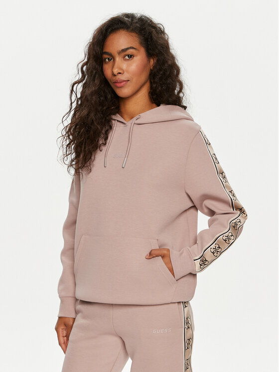 Guess Guess Bluză Carla V4YQ11 KB3P2 Bej Regular Fit