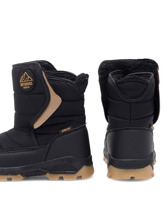 Action Boy Action Boy Čizme za snijeg CP86-25071 Crna