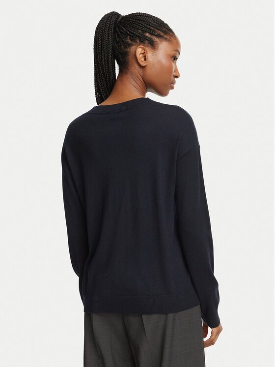 Weekend Max Mara Weekend Max Mara Pullover Fiocchi 2625366062 Dunkelblau Regular Fit