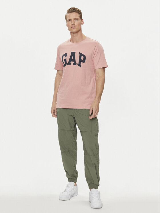 Gap Gap Тишърт 856659-07 Розов Regular Fit