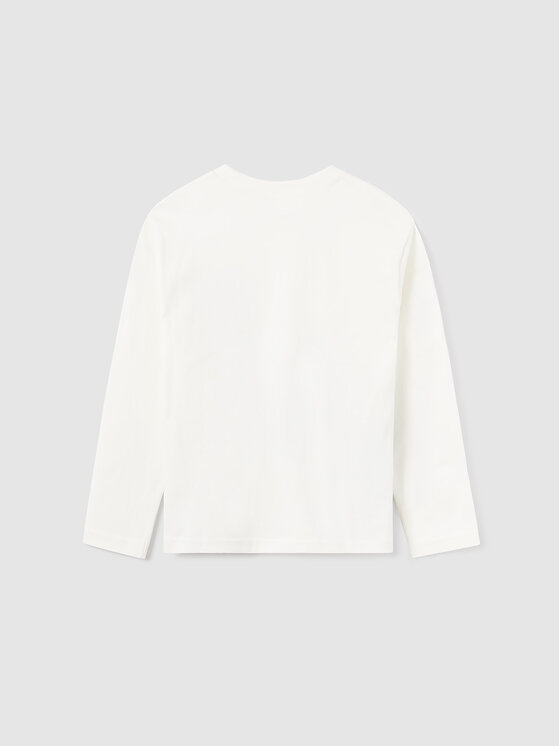 Mayoral Mayoral Μπλουζάκι 7.065 Εκρού Regular Fit