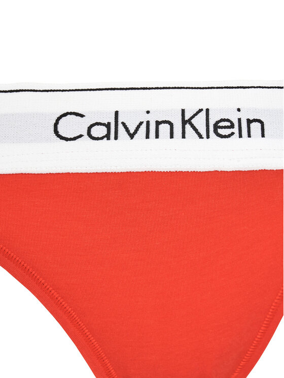 Calvin Klein Underwear Calvin Klein Underwear Stringi 0000F3786E Czerwony