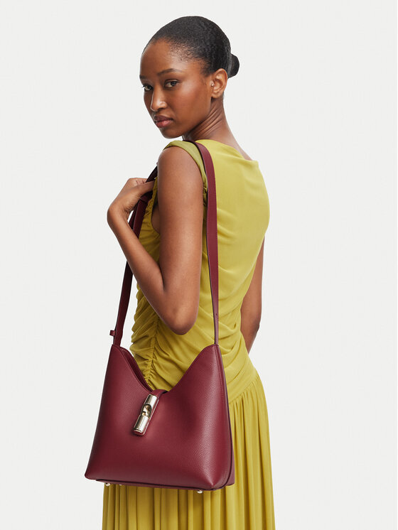 Furla Furla Torebka Goccia S WB01979 BX3353 CGQ00 Bordowy
