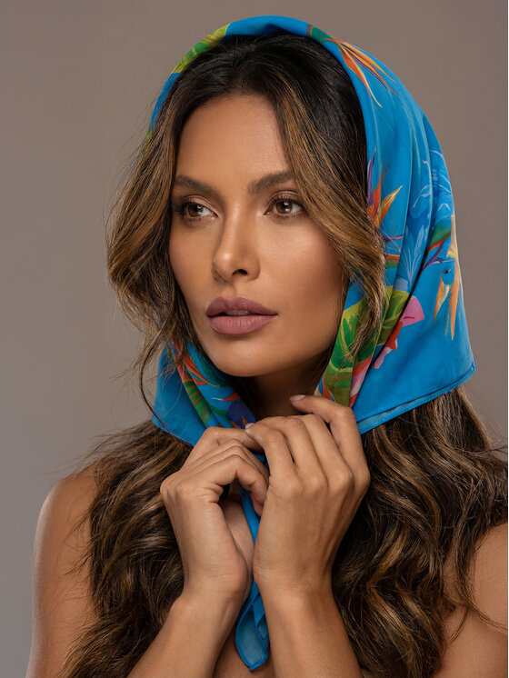 Feba Feba Foulard per capelli CH01 Blu