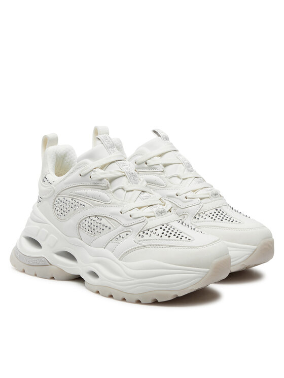 Buffalo Buffalo Sneakers Triplet Glam BN16361961 Bianco