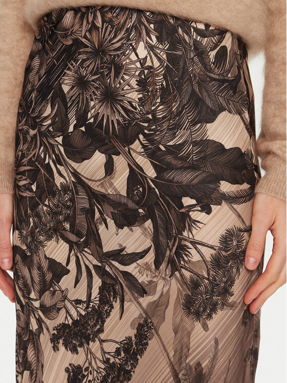 ViCOLO ViCOLO Макси пола TS0563 Кафяв Regular Fit