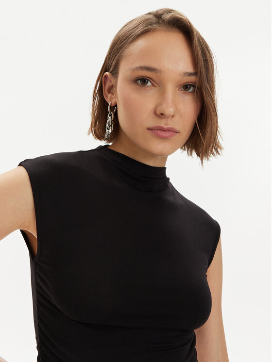 Gina Tricot Gina Tricot Marškinėliai 20883 Juoda Slim Fit