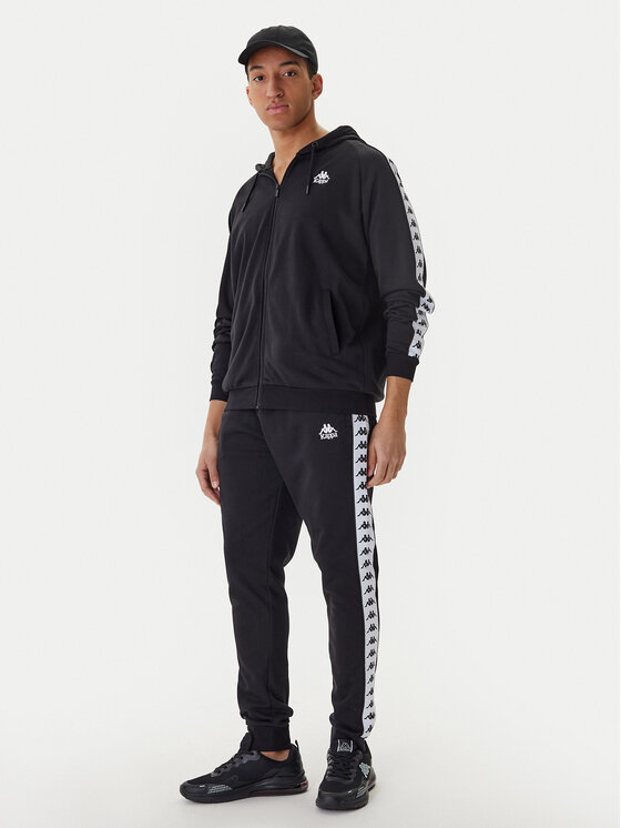 Kappa Kappa Pulóver Banda Zamin 3 331U3ZW Fekete Regular Fit