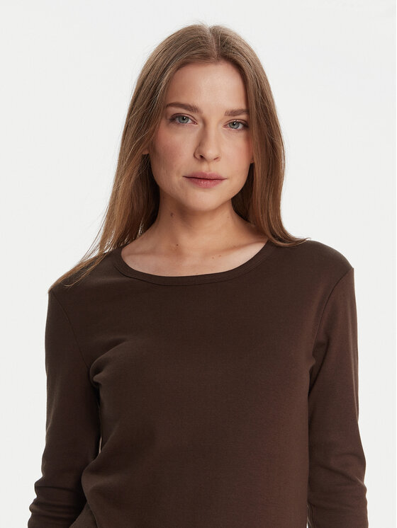 United Colors Of Benetton United Colors Of Benetton Palaidinė 3GA2E16F9 Ruda Regular Fit