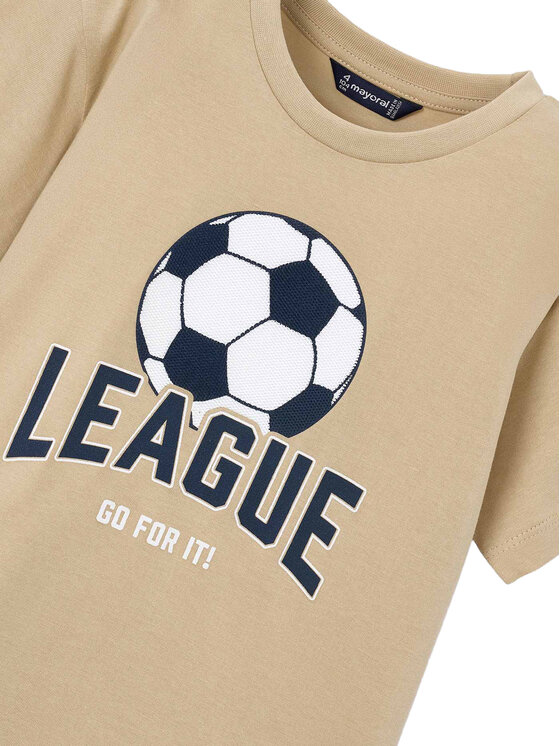 Mayoral Mayoral T-Shirt 3074 Béžová Regular Fit