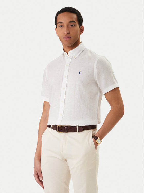Polo Ralph Lauren Polo Ralph Lauren Ing 710968912500 Fehér Custom Fit