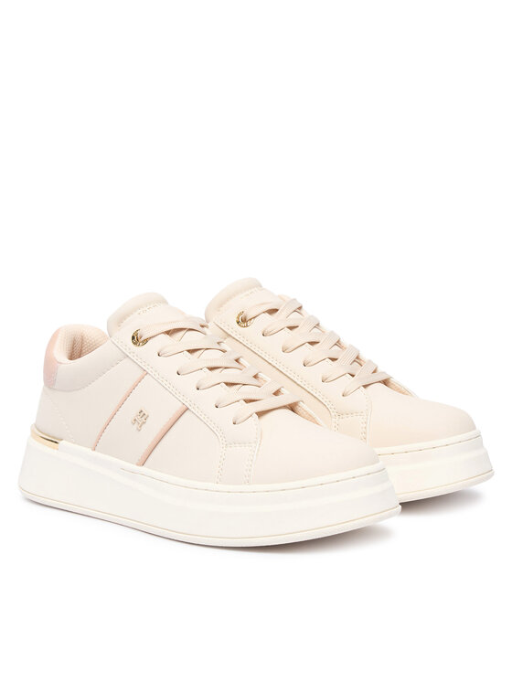 Tommy Hilfiger Tommy Hilfiger Laisvalaikio batai T3A9-35091-1355359 D Šviesiai smėlinė