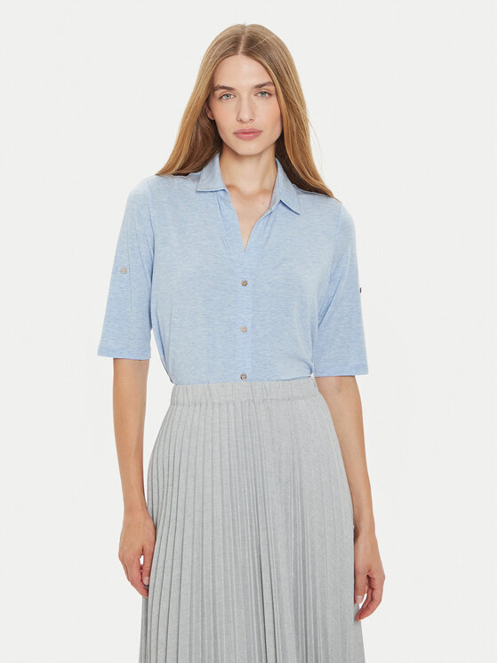 Tatuum Chemise Teti 1 T2409.080B Bleu Regular Fit