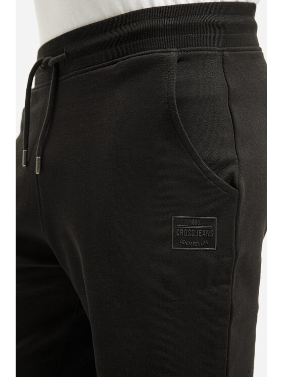 Cross Jeans Cross Jeans Szorty sportowe 49080-020 Czarny Regular Fit