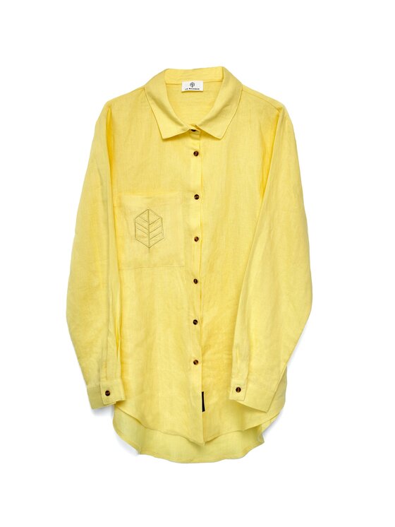 La Michaux La Michaux Camicia GISELE linen Giallo