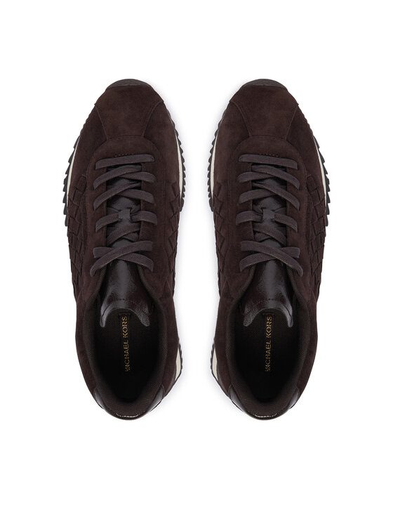 MICHAEL Michael Kors MICHAEL Michael Kors Сникърси Rhodes  43F6RHFS2S Тъмнокафяв