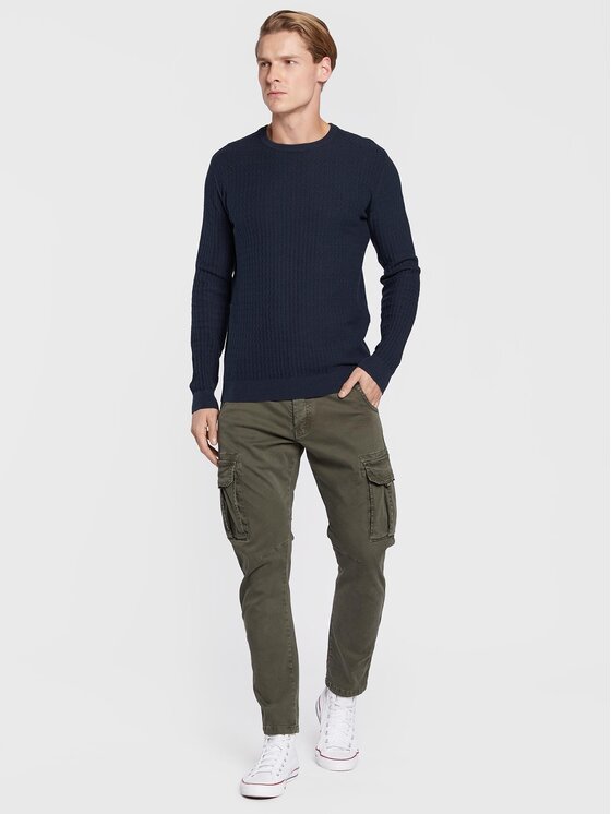 Pantaloni di tessuto PM GUM T GBTW Verde Slim Fit